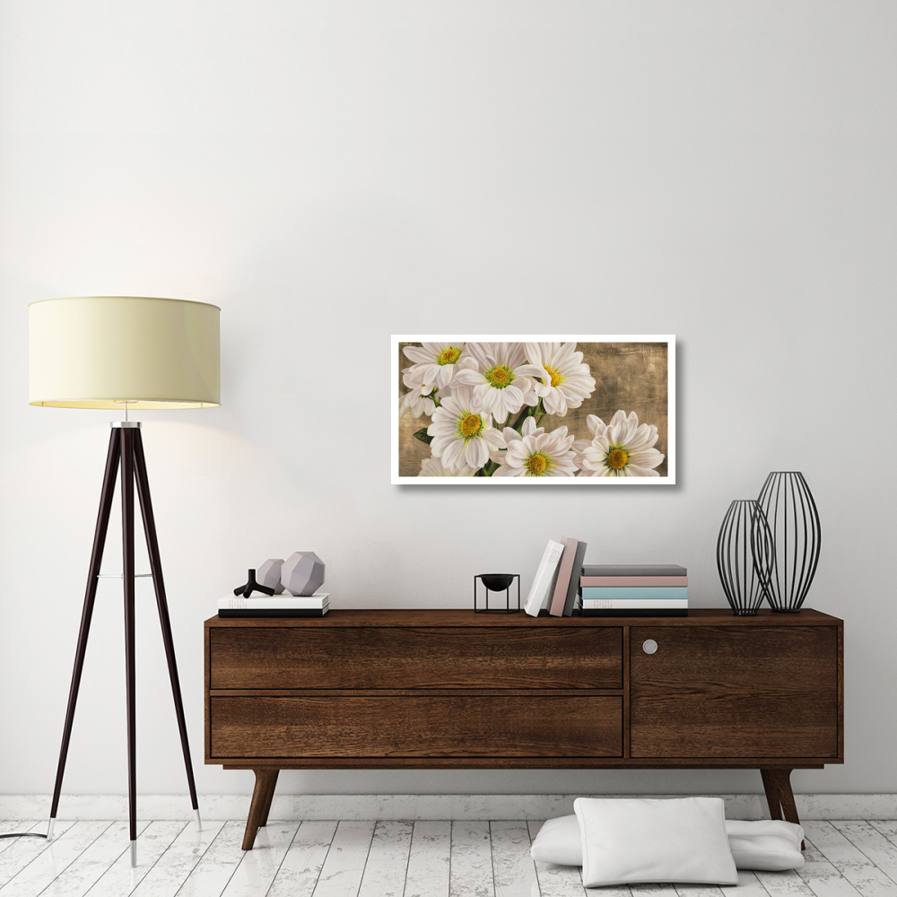 Daisies in the Moonlight-Paper Art-38&quotx20"