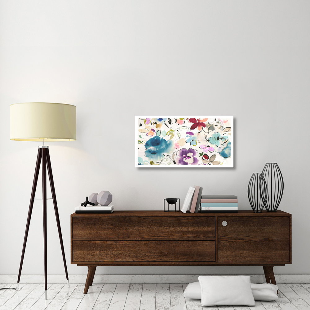 Floral Galore-Paper Art-38&quotx20"