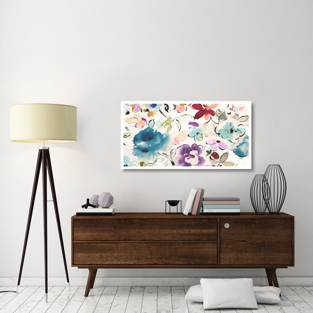 Floral Galore-Paper Art-50&quotx26"