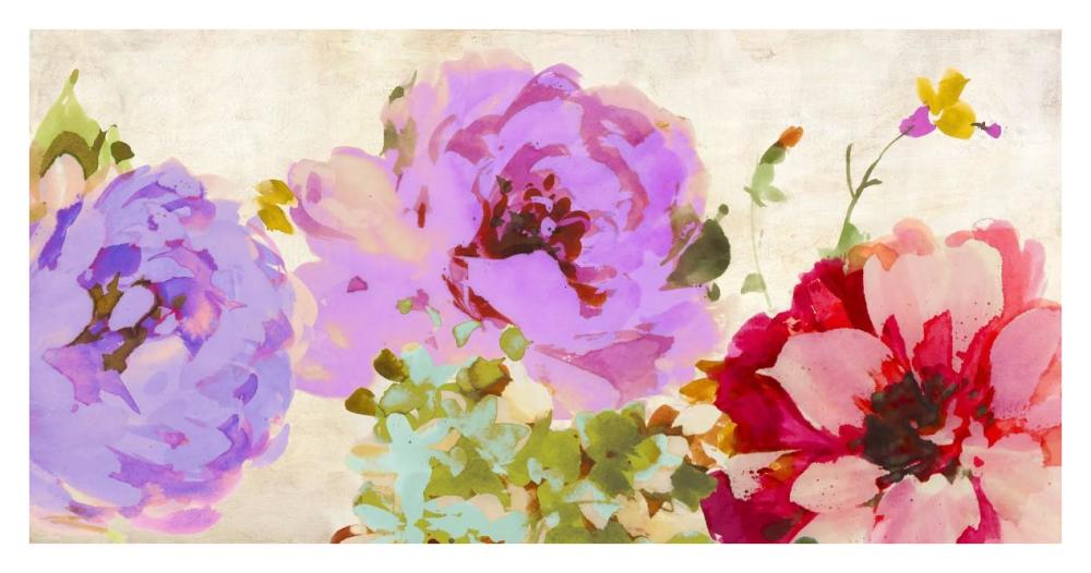 Beautiful Gems-Paper Art-38"x20"