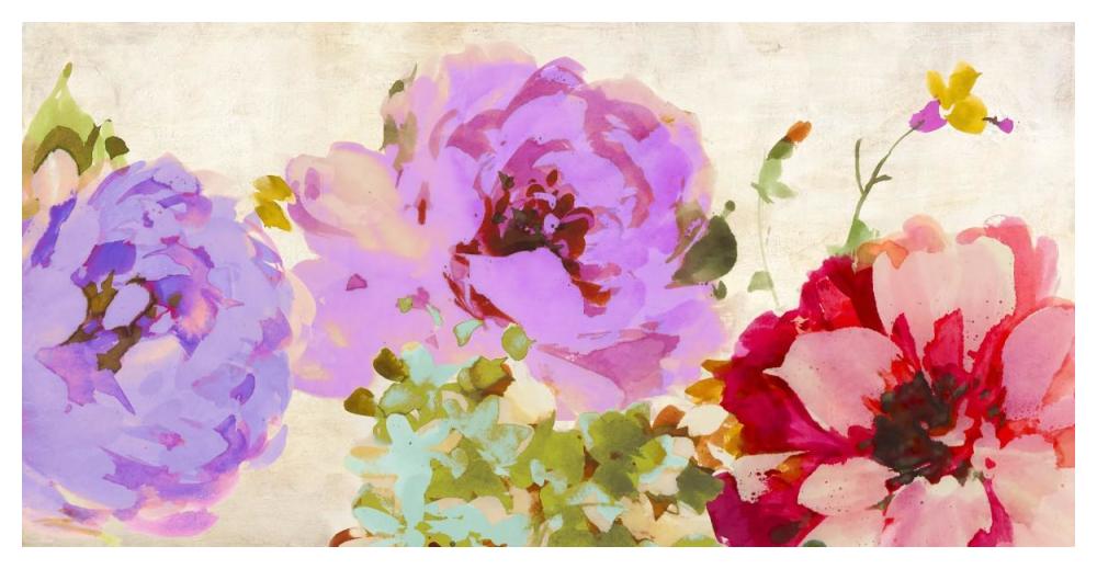 Beautiful Gems-Paper Art-50"x26"