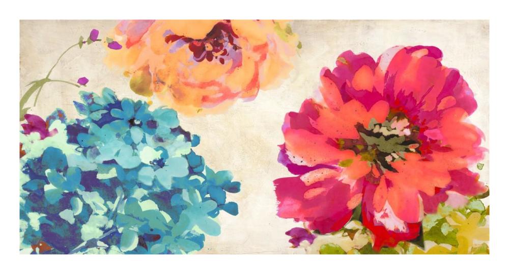 Beautiful Jewels-Paper Art-26"x14"