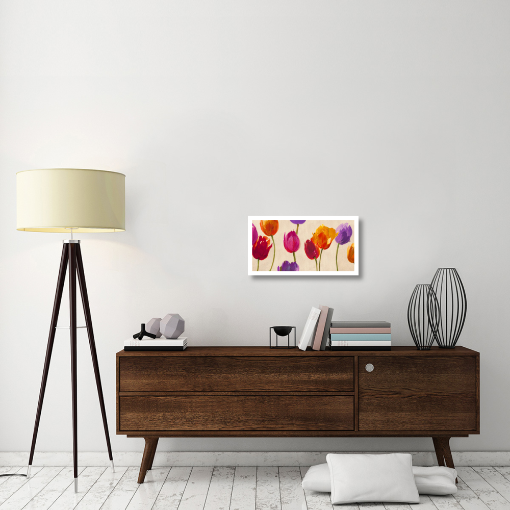 Tulips & Colors-Paper Art-26&quotx14"