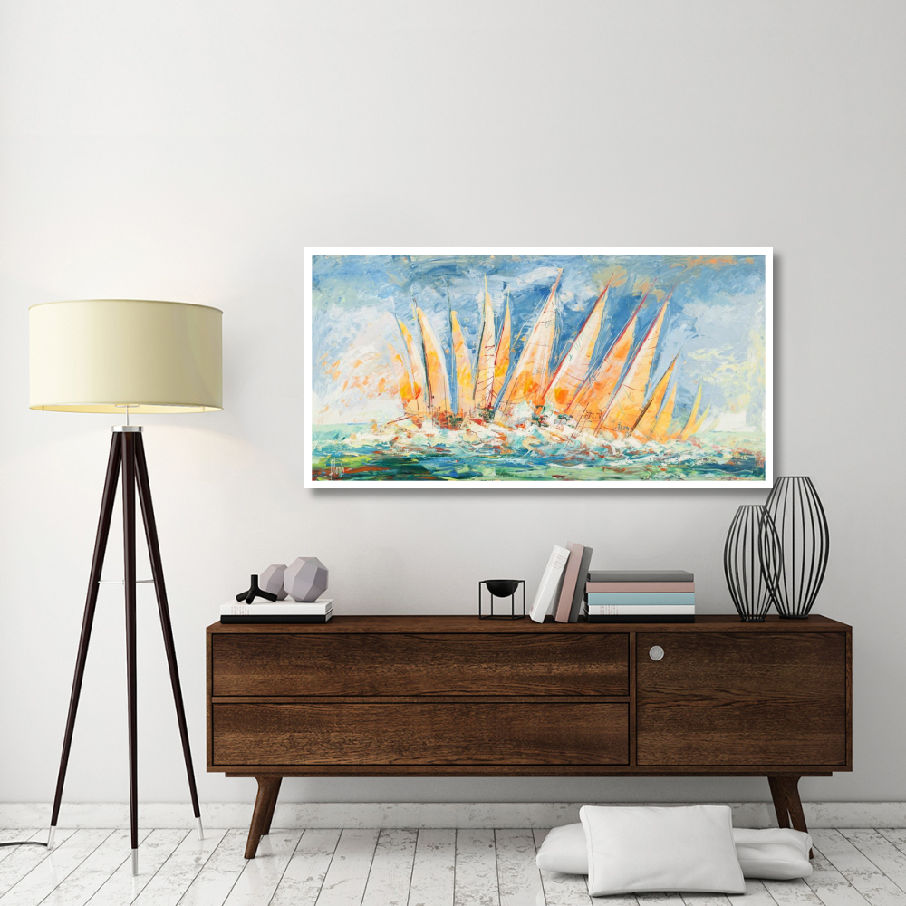 Tra le onde-Paper Art-62&quotx32"