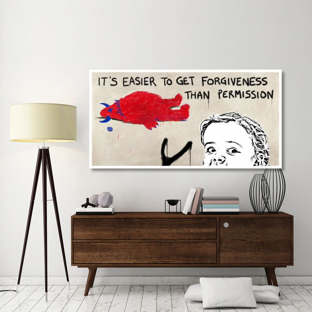 Forgiveness-Paper Art-74&quotx38"
