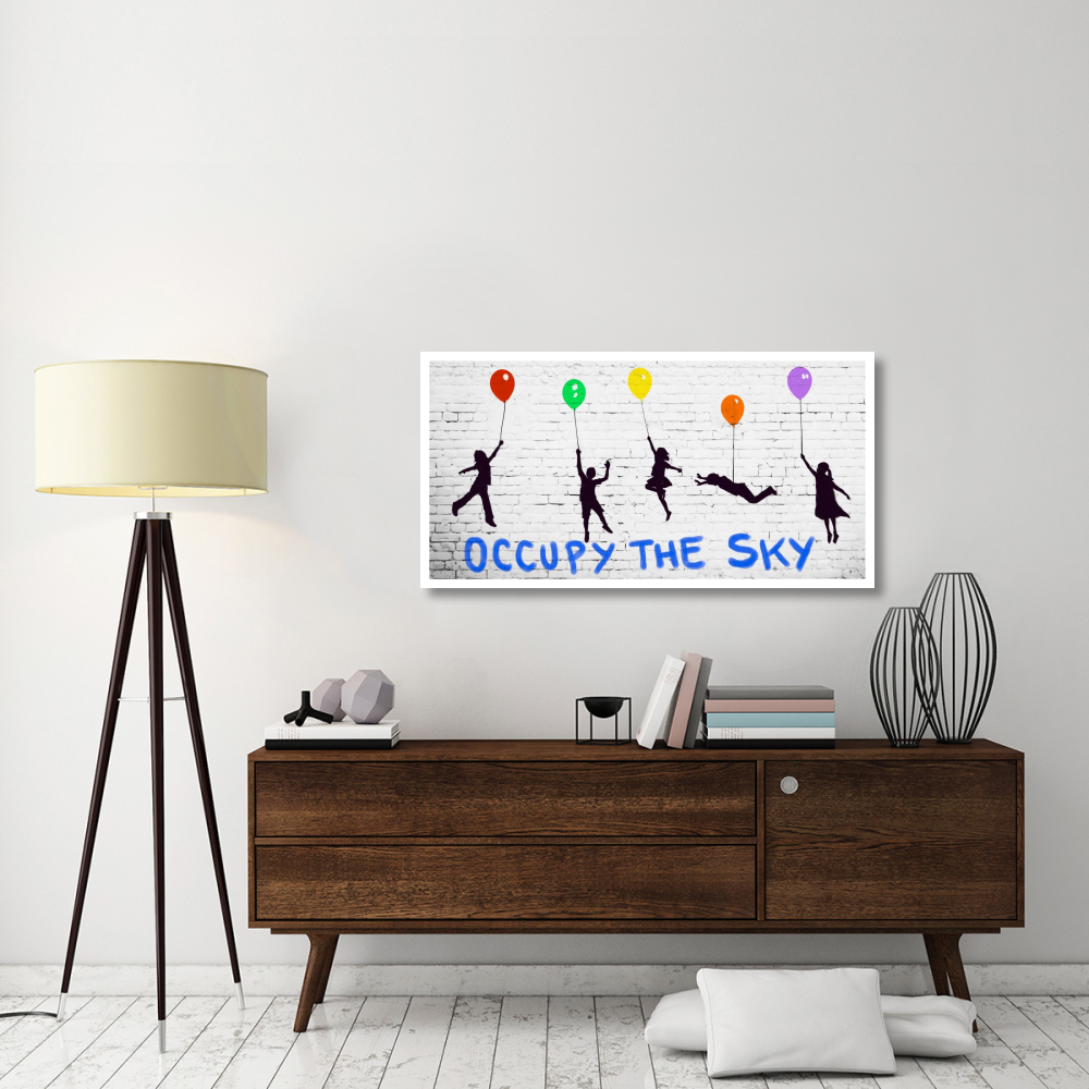 Occupy the Sky-Paper Art-50&quotx26"
