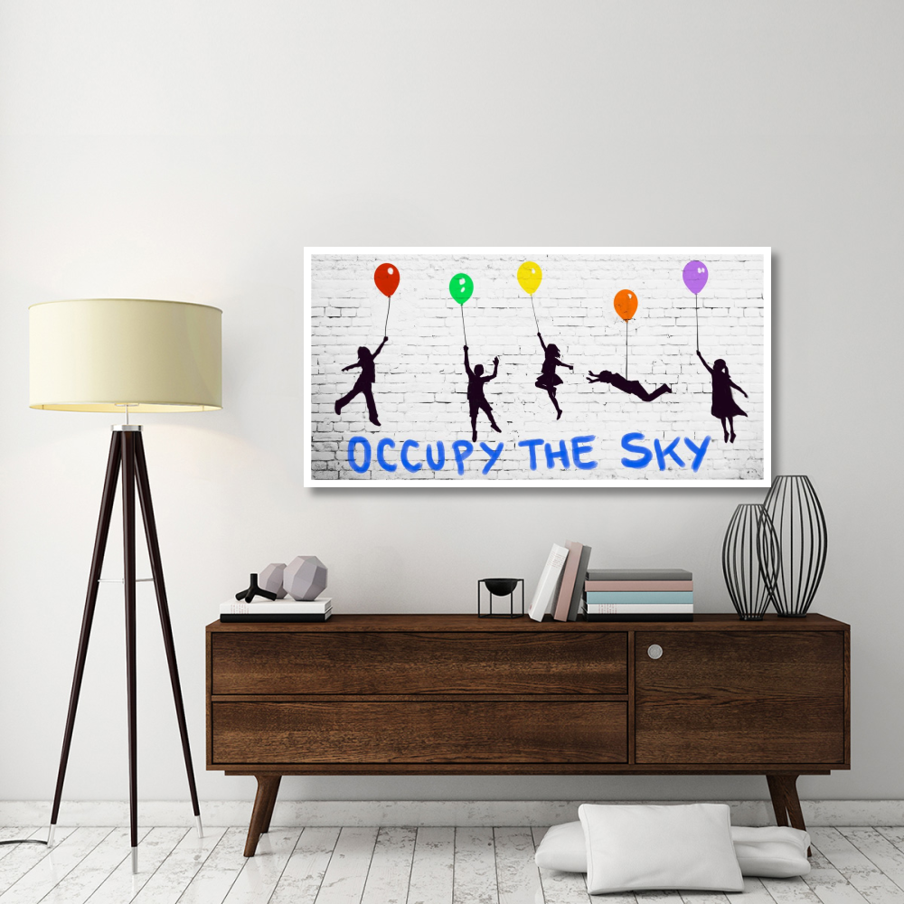 Occupy the Sky-Paper Art-62&quotx32"