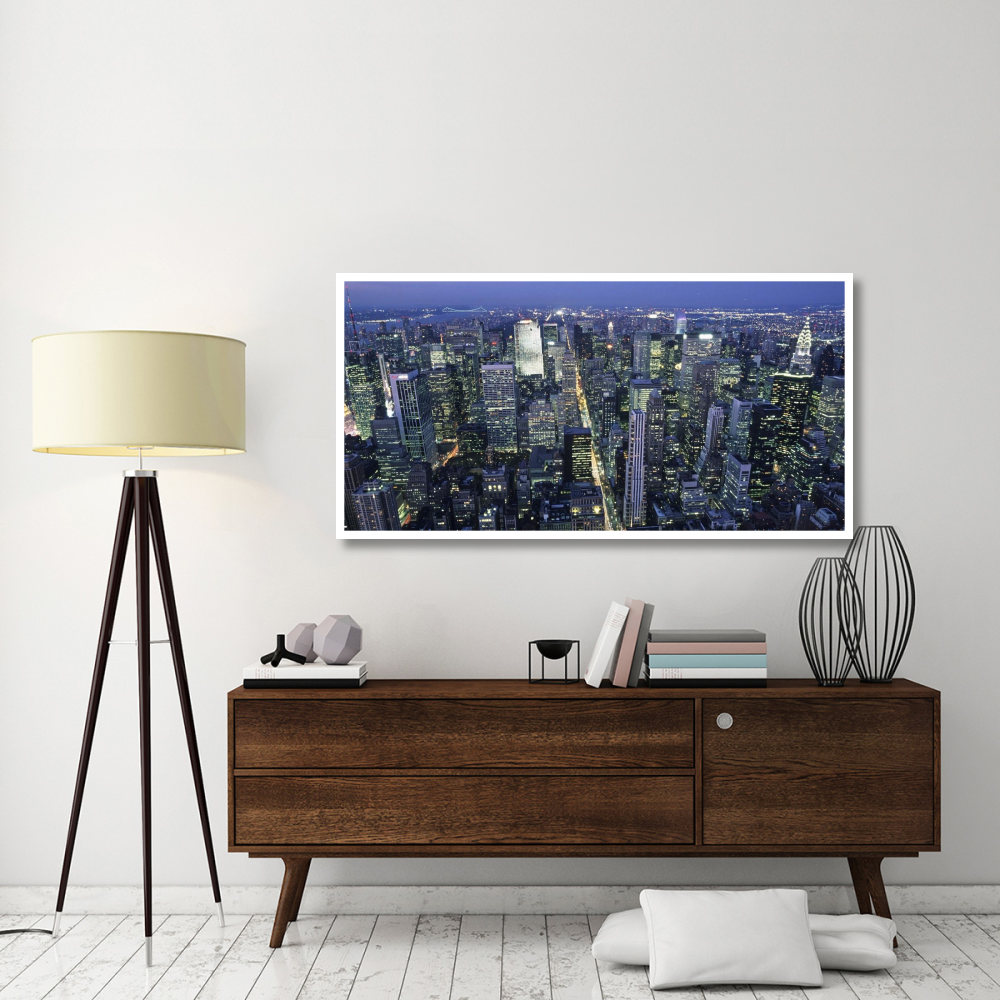 Fifth avenue and Midtown Manhattan, NYC-Paper Art-62&quotx32"