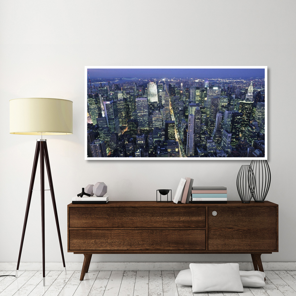 Fifth avenue and Midtown Manhattan, NYC-Paper Art-74&quotx38"