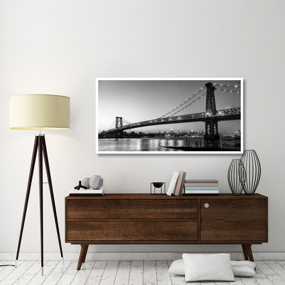 Queensboro Bridge and Manhattan from Brooklyn, NYC-Paper Art-62&quotx32"