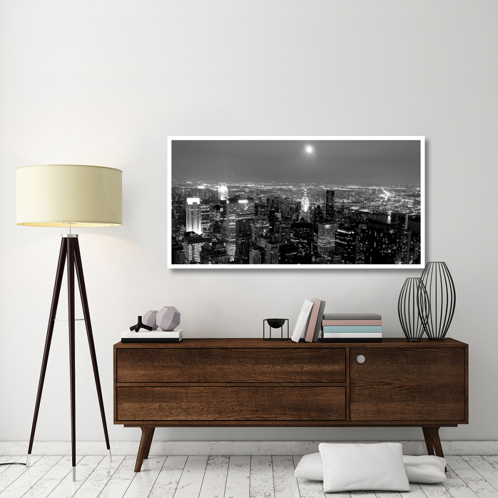 Aerial view of Manhattan, NYC-Paper Art-62&quotx32"