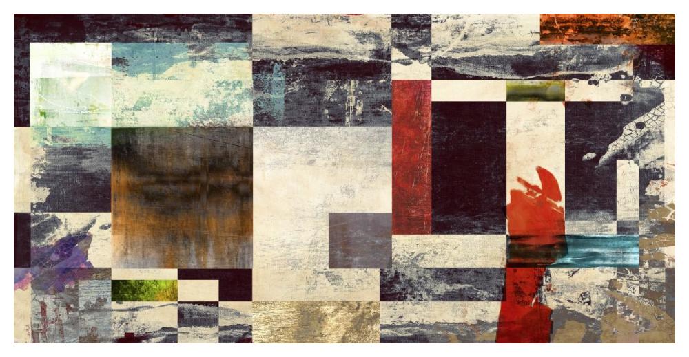 Hottical-Paper Art-50"x26"
