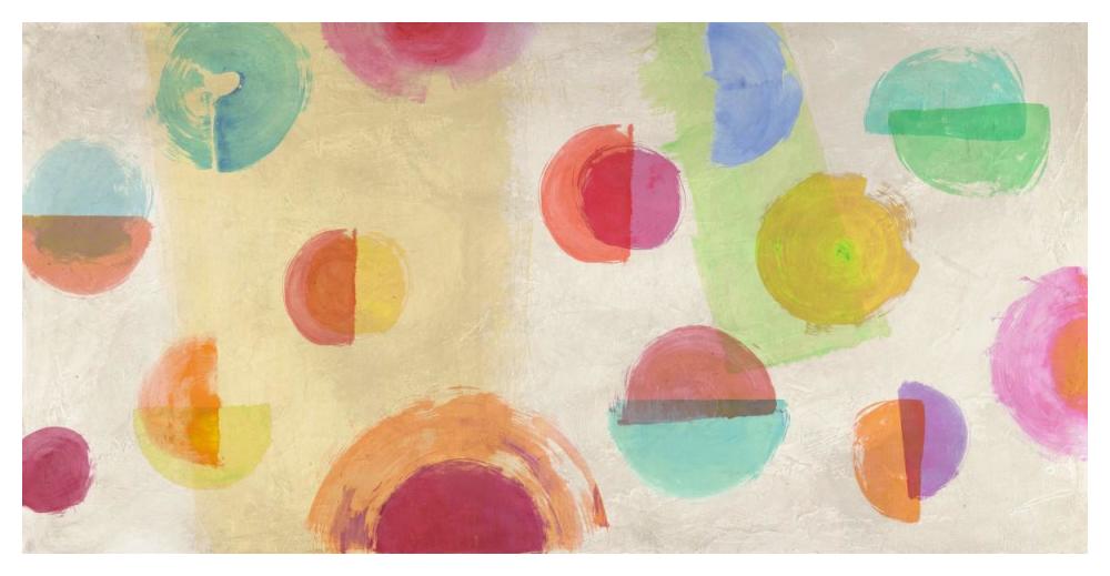 Happiness Happening-Paper Art-50"x26"
