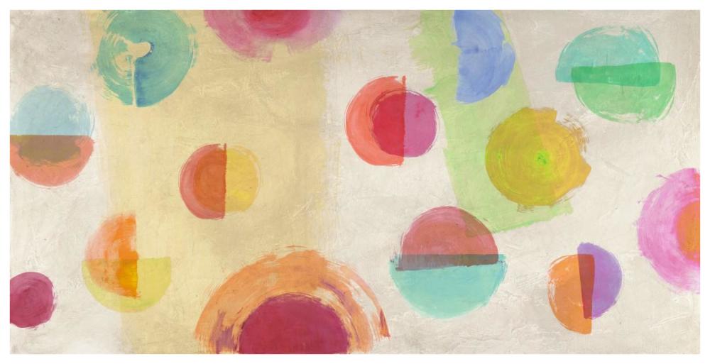 Happiness Happening-Paper Art-74"x38"