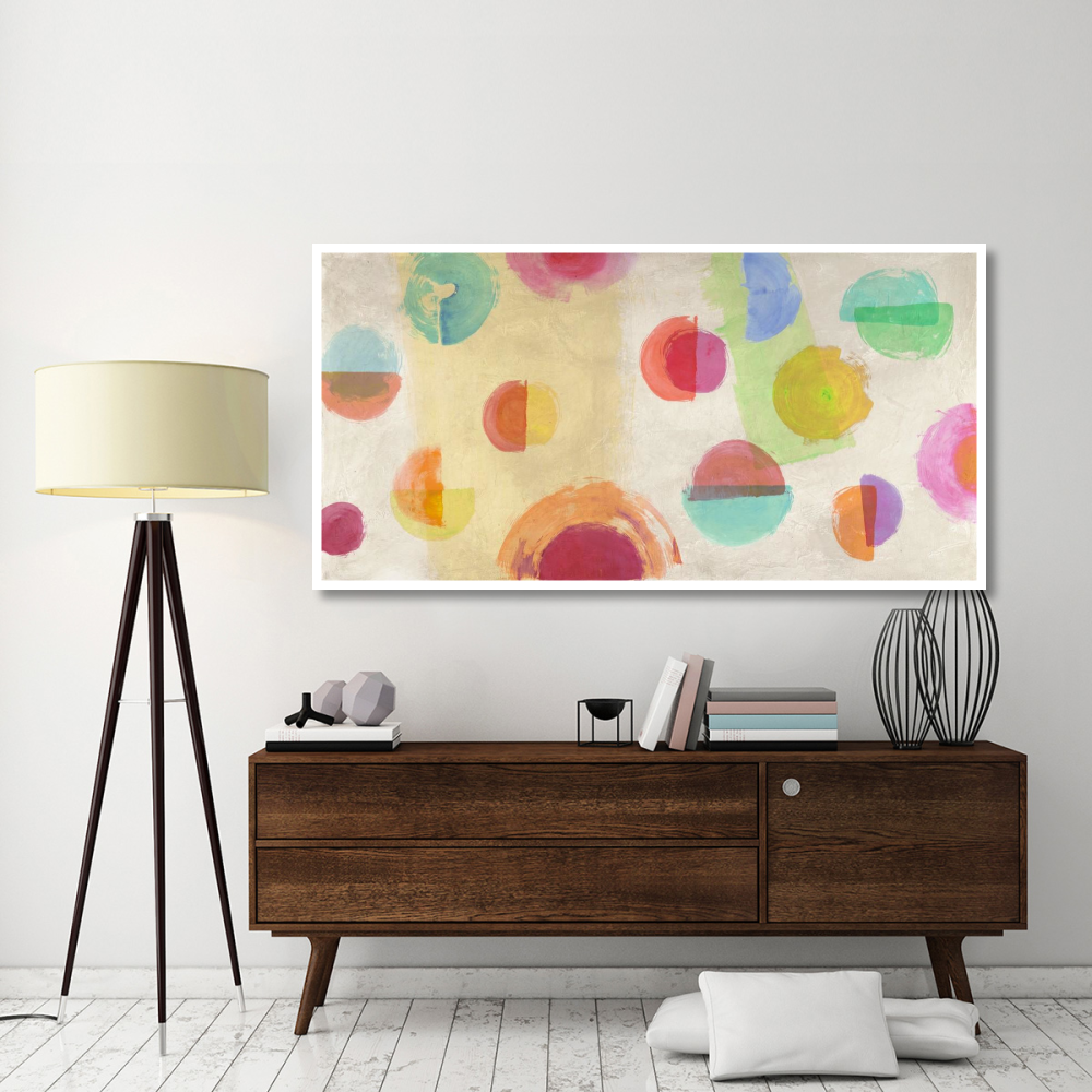 Happiness Happening-Paper Art-74&quotx38"
