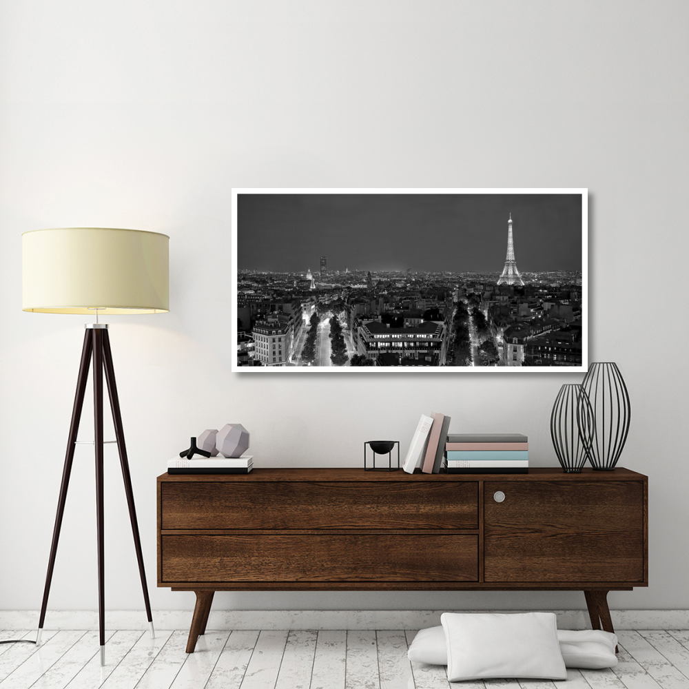 Paris at night-Paper Art-62&quotx32"