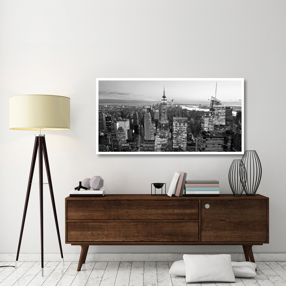 Aerial view of Manhattan, NYC-Paper Art-62&quotx32"