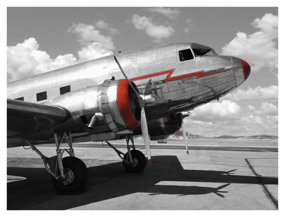 DC-3-Paper Art-42"x32"