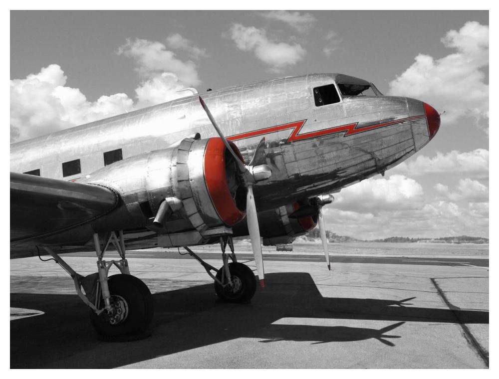 DC-3-Paper Art-50"x38"