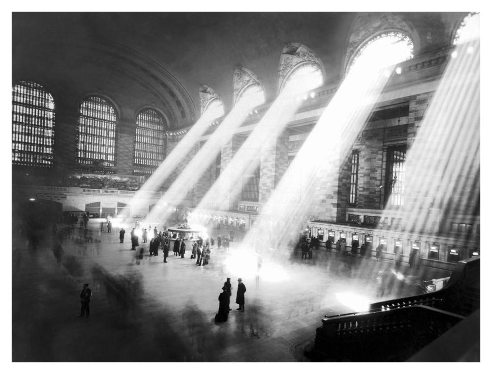 Grand Central Station, New York-Paper Art-42"x32"