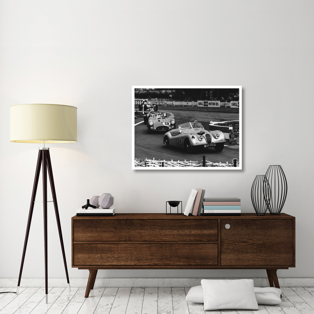 International Sports Car Race, UK, 1952-Paper Art-42&quotx32"