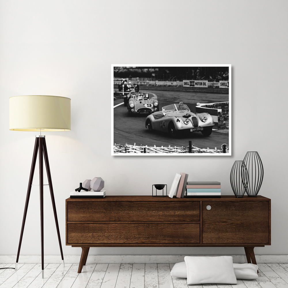 International Sports Car Race, UK, 1952-Paper Art-50&quotx38"
