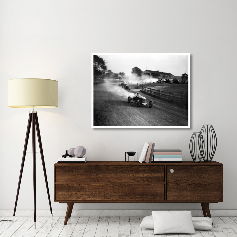 Racing automobiles-Paper Art-50&quotx38"