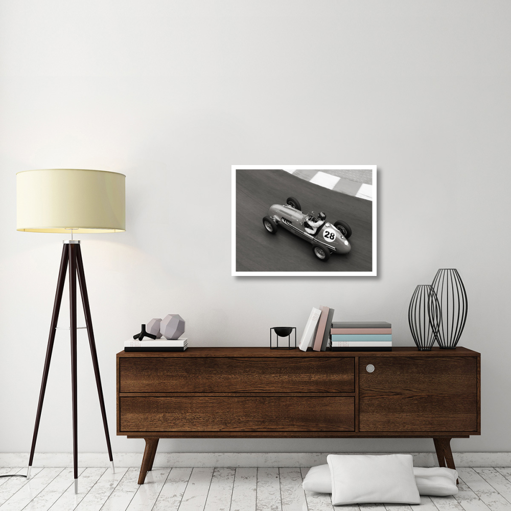 Historical race car at Grand Prix de Monaco-Paper Art-34&quotx26"
