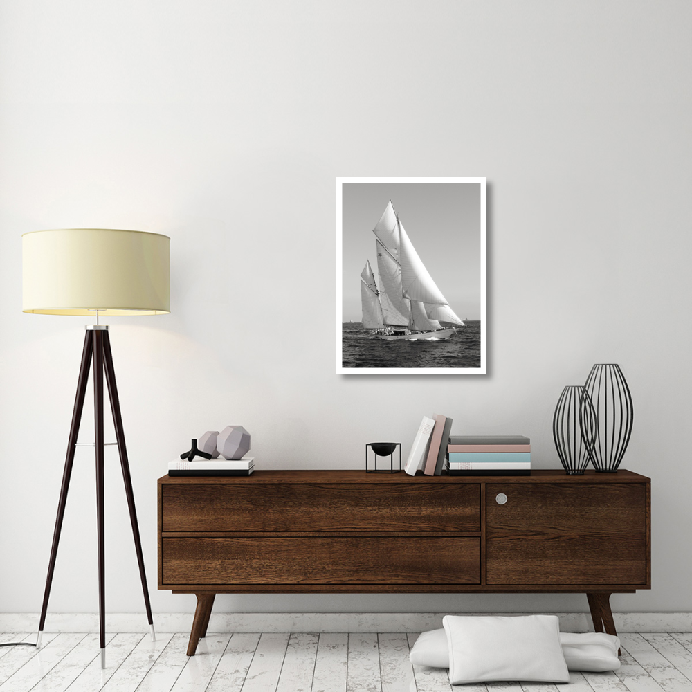Classic sailboat-Paper Art-26&quotx34"