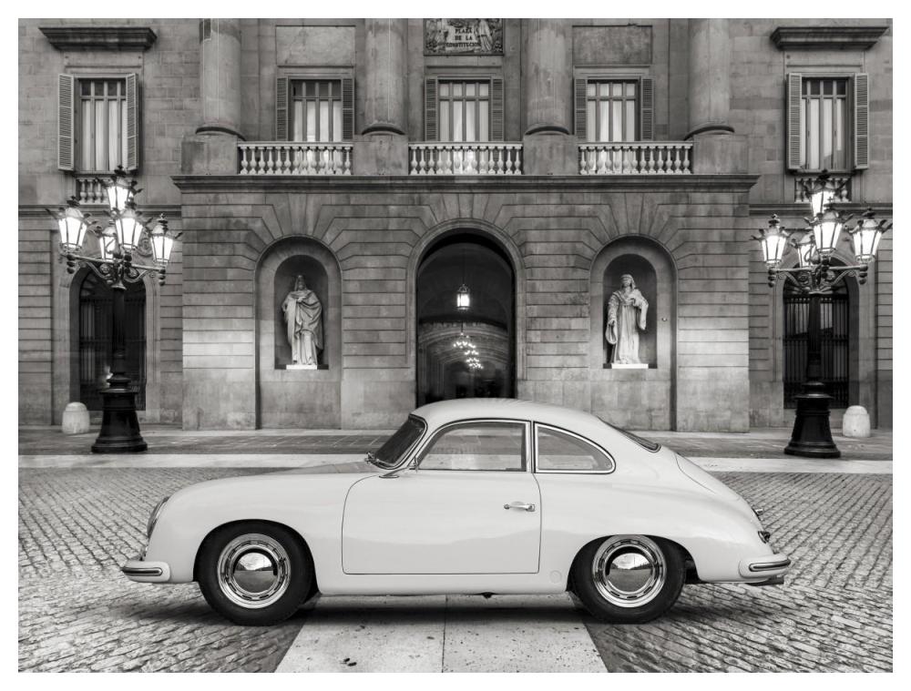 Vintage sports-car 2-Paper Art-50"x38"
