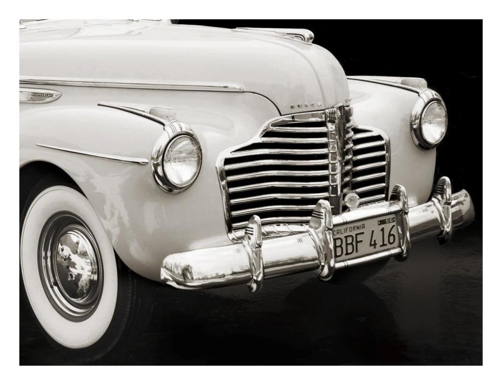1947 Buick Roadmaster Convertible-Paper Art-26"x20"