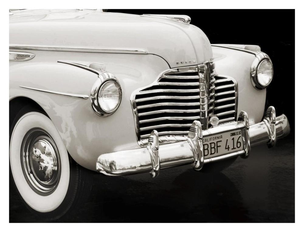 1947 Buick Roadmaster Convertible-Paper Art-34"x26"
