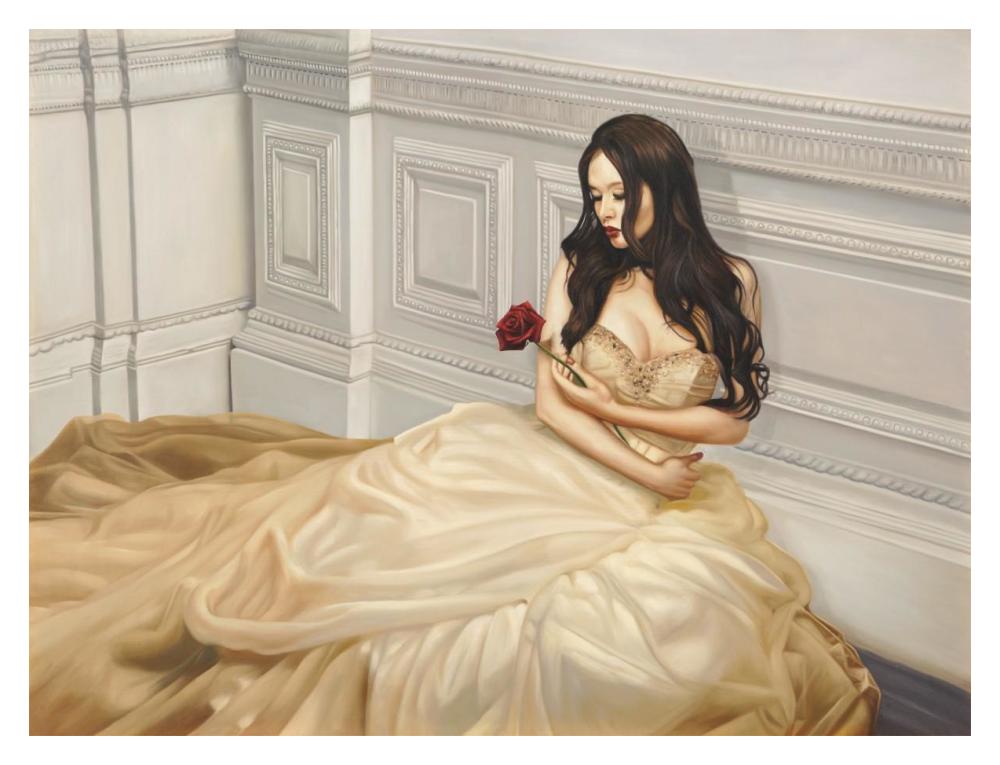 My Beloved One-Paper Art-18"x14"