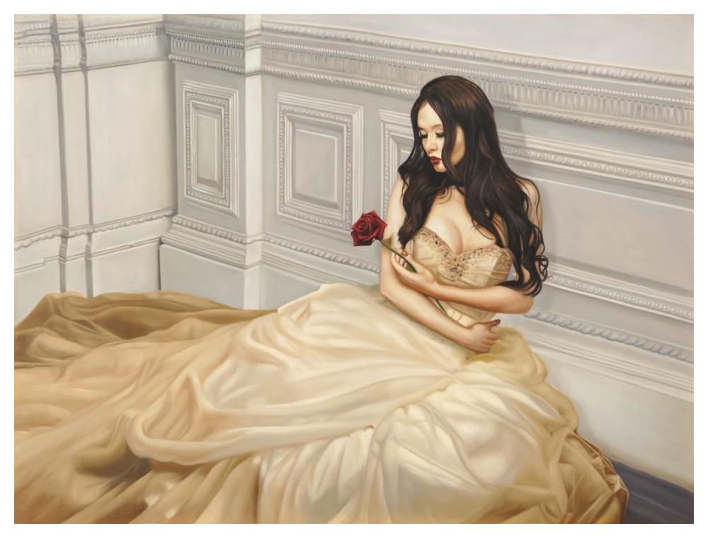 My Beloved One-Paper Art-50"x38"