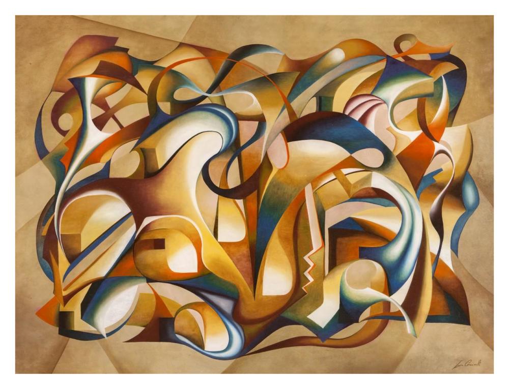Open Your Mind-Paper Art-34"x26"