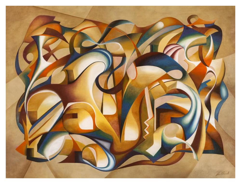 Open Your Mind-Paper Art-42"x32"
