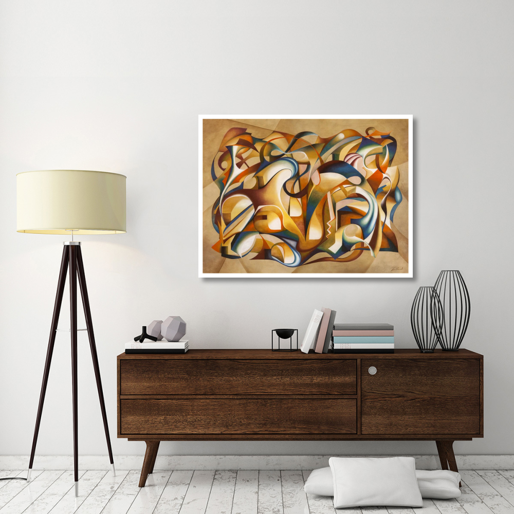 Open Your Mind-Paper Art-50&quotx38"