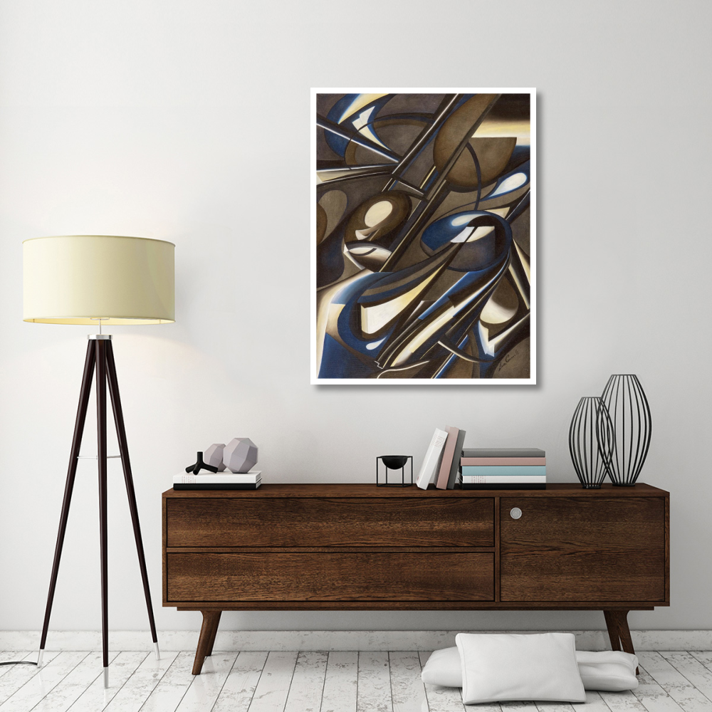 Due di due-Paper Art-38&quotx50"