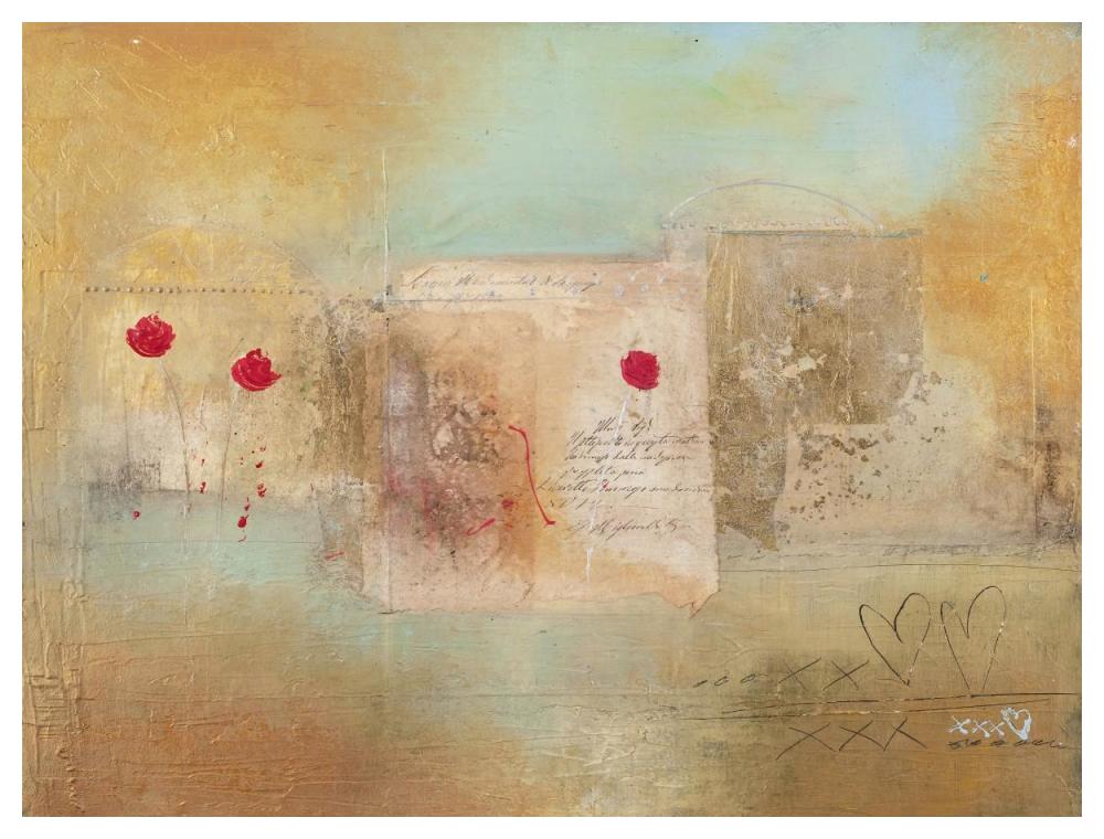 Roses for You-Paper Art-50"x38"