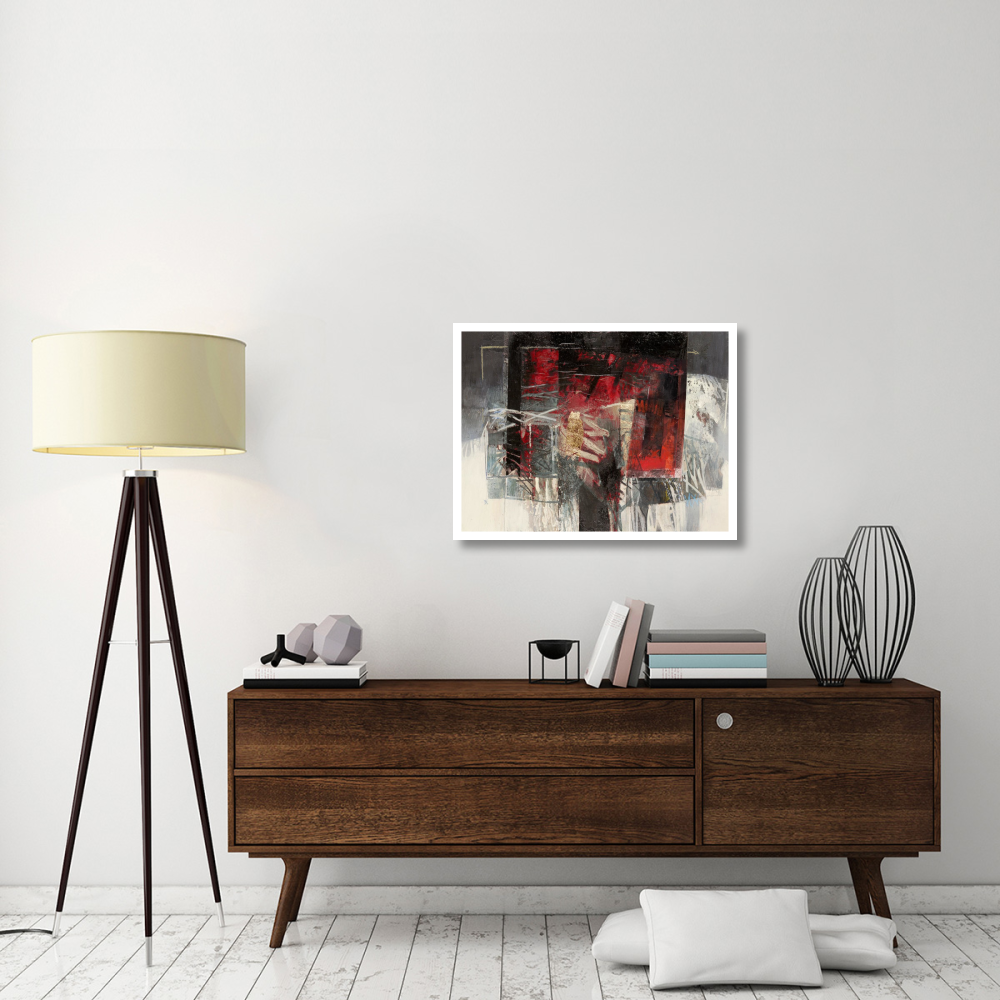Di vino e sole-Paper Art-34&quotx26"