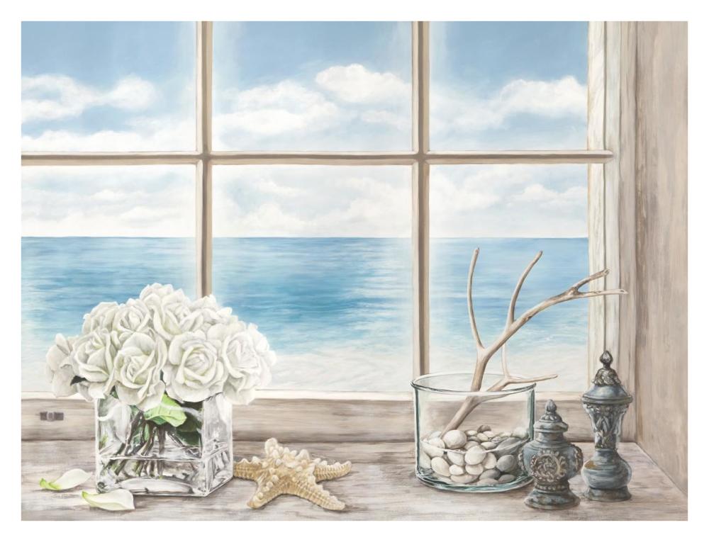 Memories of the Ocean-Paper Art-34"x26"