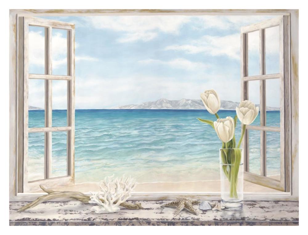 Ocean View-Paper Art-34"x26"