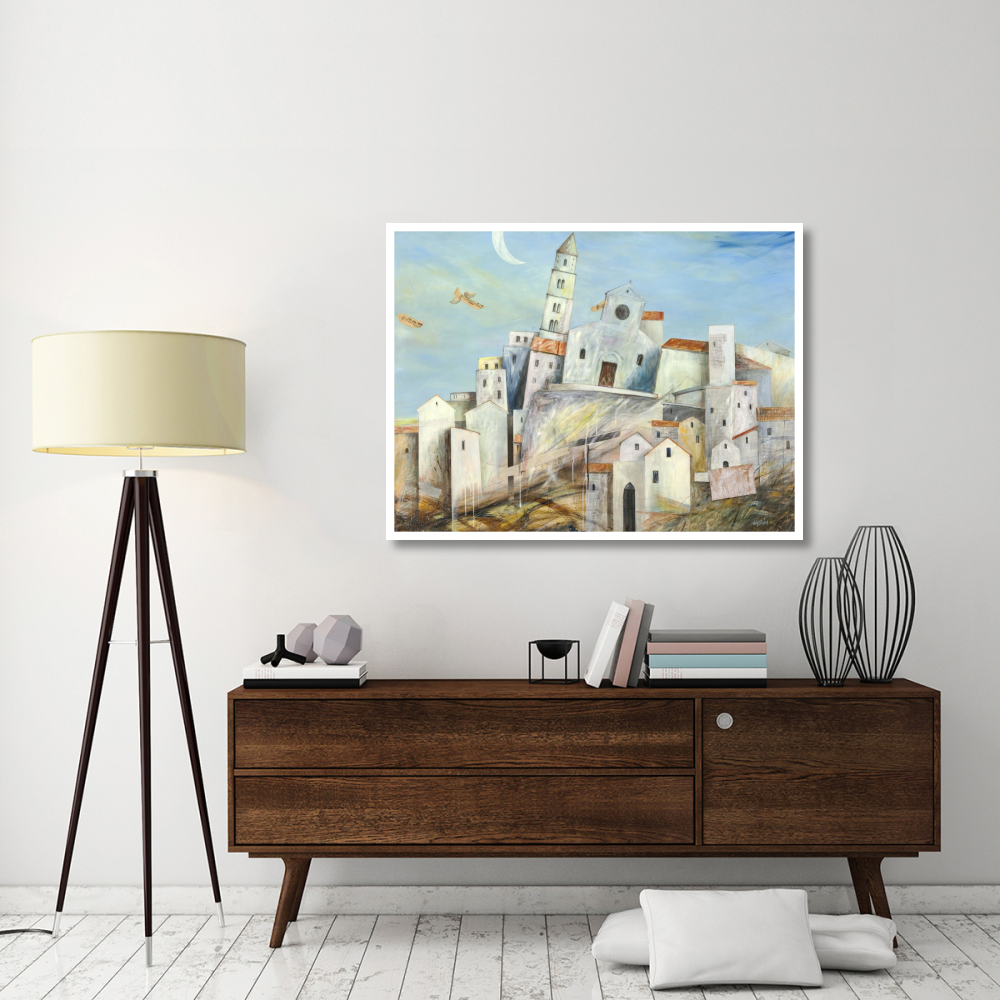 Lasciami sognare-Paper Art-50&quotx38"