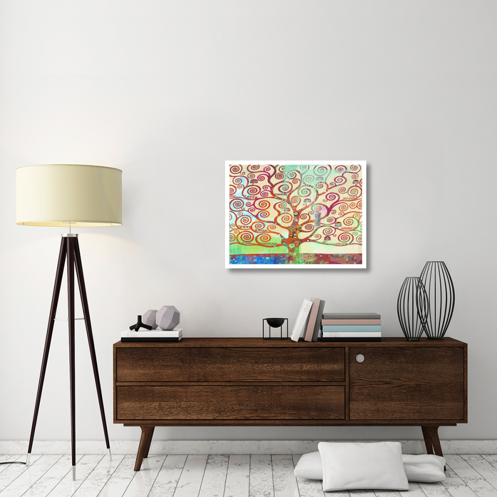Klimt's Tree 2.0-Paper Art-34&quotx26"