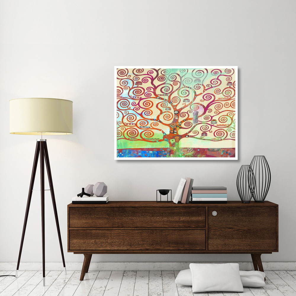 Klimt's Tree 2.0-Paper Art-50&quotx38"