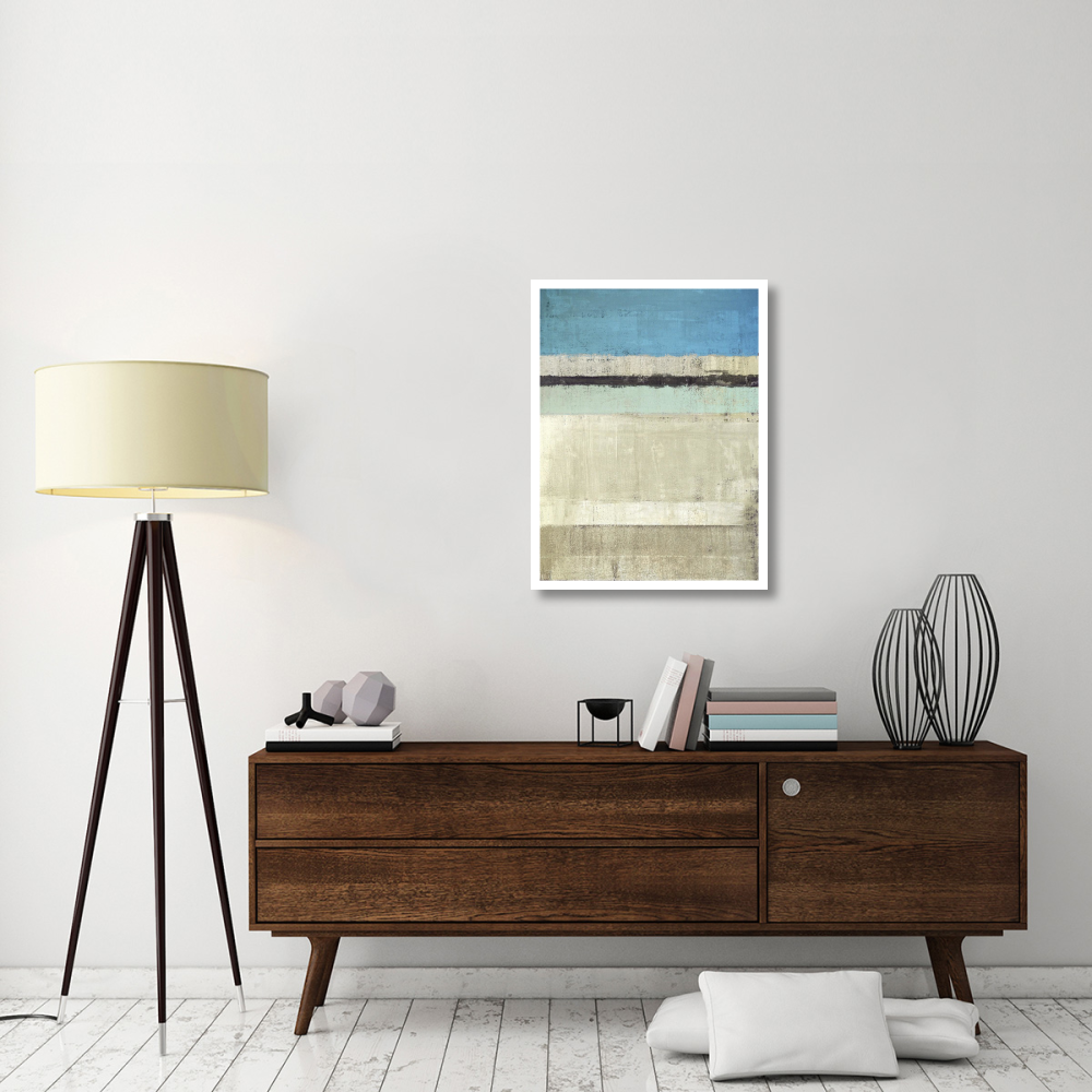 Horizon Number 1-Paper Art-26&quotx34"