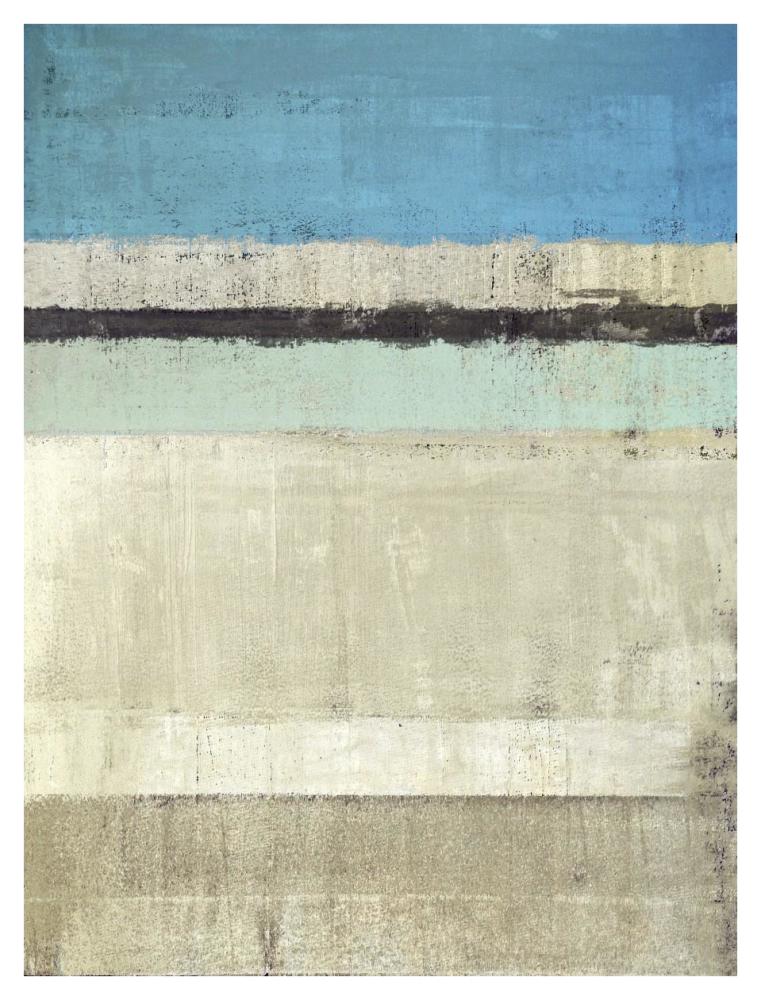 Horizon Number 1-Paper Art-32"x42"