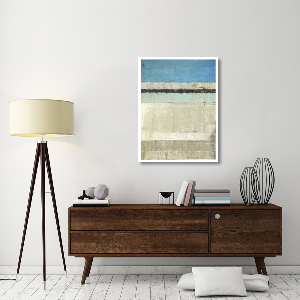 Horizon Number 1-Paper Art-32&quotx42"