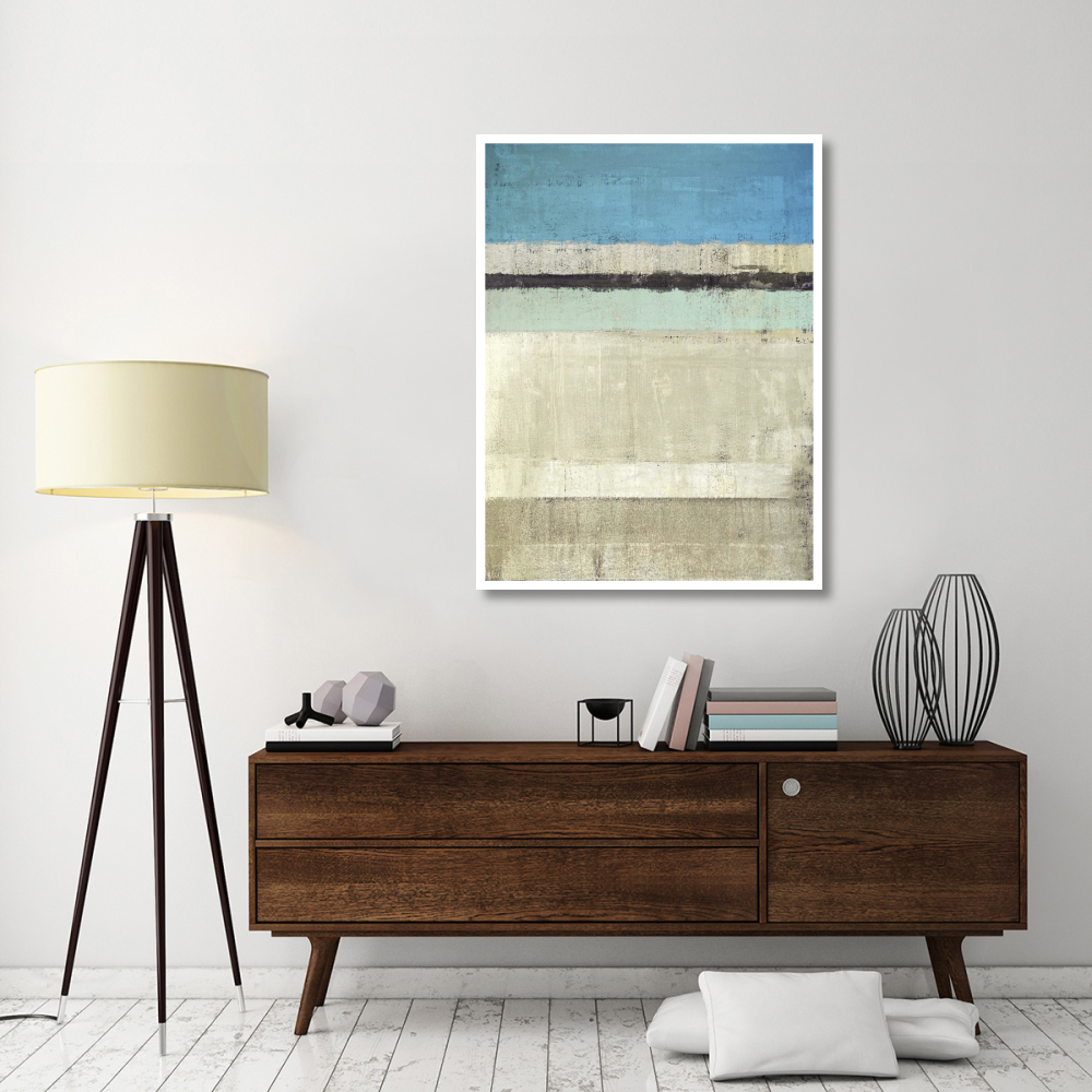 Horizon Number 1-Paper Art-38&quotx50"