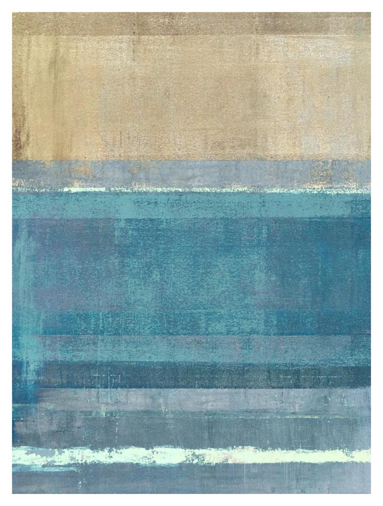 Horizon Number 2-Paper Art-32"x42"